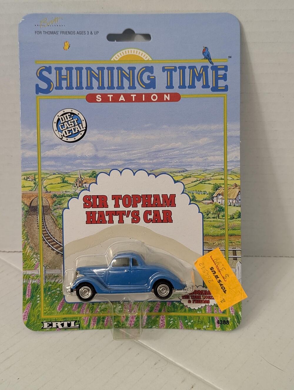 1996 Vintage ERTL Shining Time Station Sir Topham Hatt's Car Diecast New